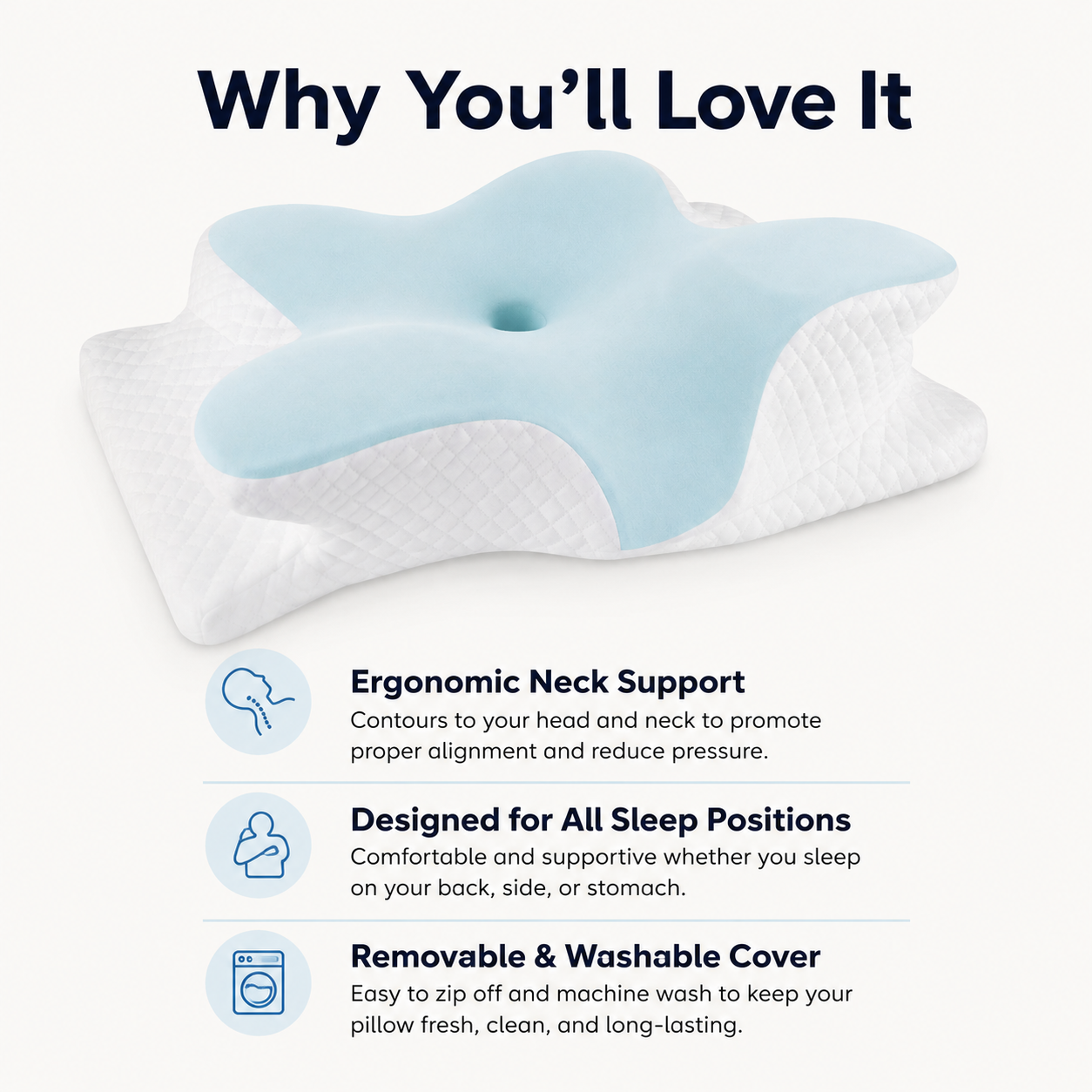 Restora Pillow - Neck Support Pillow